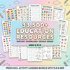 Kids Learning Activities Bundle | 35,500+ Educational Kids Resources