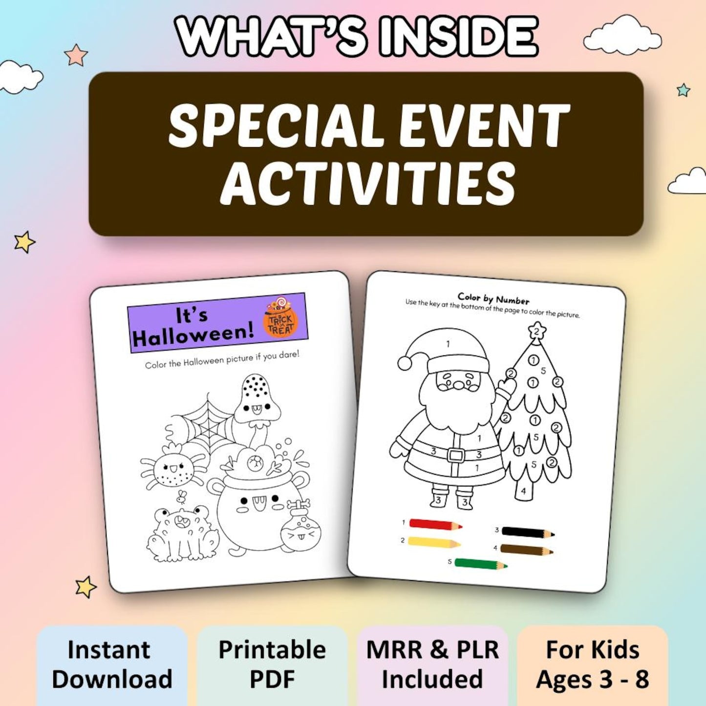 Kids Learning Activities Bundle | 35,500+ Educational Kids Resources
