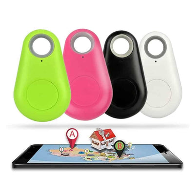 GPS Smart Tracker Key Finder - Anti-Lost Locator for Keys, Pets, Kids, Luggage, Wallets with Alarm & Selfie Remote