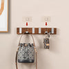 Wall Mount Coat Rack - Strong Hooks for Coats, Hats, Towels, Robes - Use in Bathroom, Entryway or Bedroom