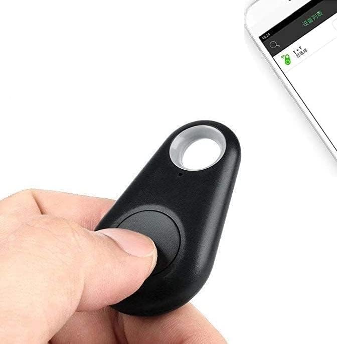 GPS Smart Tracker Key Finder - Anti-Lost Locator for Keys, Pets, Kids, Luggage, Wallets with Alarm & Selfie Remote
