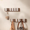 Wall Mount Coat Rack - Strong Hooks for Coats, Hats, Towels, Robes - Use in Bathroom, Entryway or Bedroom