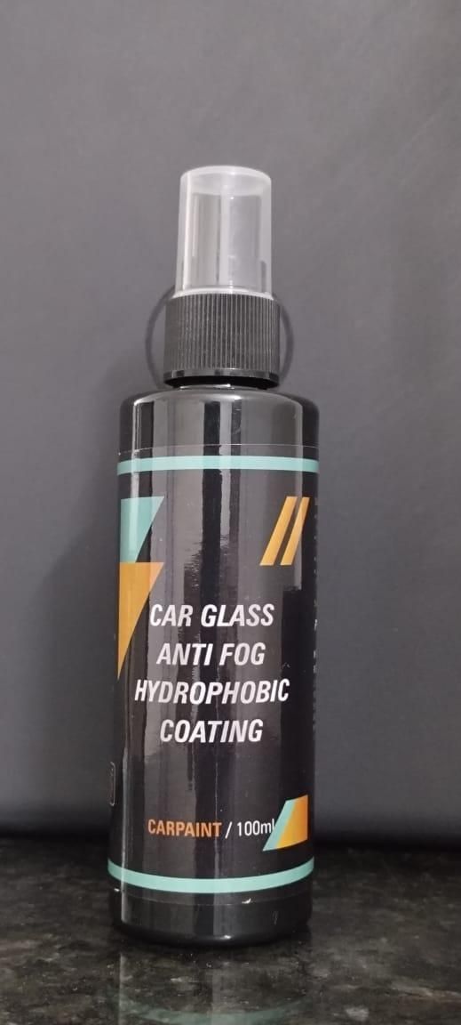 Car Glass Anti-Fog Hydrophobic Coating Spray – 100ML Pack of 2 for Clear Visibility