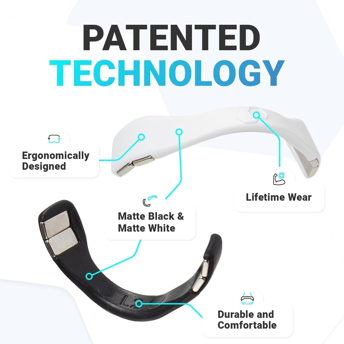 Magnetic Nasal Strips for Breathing | Anti Snoring Nose Clip