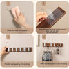 Wall Mount Coat Rack - Strong Hooks for Coats, Hats, Towels, Robes - Use in Bathroom, Entryway or Bedroom