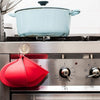 Heatproof Silicone Pot Grips – Non-Slip Holders for Hot Pans & Utensils (1 Set, Random Color)