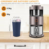 Electric Spice & Coffee Grinder, 200W Stainless Steel Mixer Grinder for Masala & Herbs Grinding Machine for Dry Item, Push Button Control (1, Blue, 200 ml)