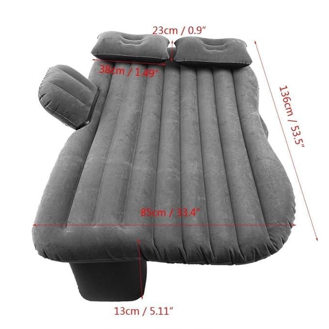 Car Travel Bed Mattress with 2 Air Pillows – Inflatable & Portable Comfort