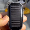 1500mAh Solar Power Bank Keychain - Portable Solar Charger with Carabiner, Type-C for Phones (Emergency Backup)