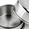 75ml Stainless Steel Collapsible Travel Mug - Folding Glass Shot Cup for Camping, Water, Juice (Silver, Portable)