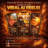 2400+ PLR MRR Viral AI Reels Baby, Cat, Asmr Digital Download Mega Bundle