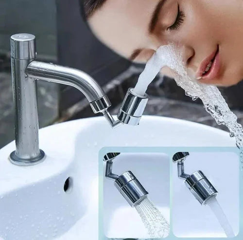 Water Faucet for Kitchen Sink 360 Rotating Water Saving Adjustable Splash Regulator Multicolor