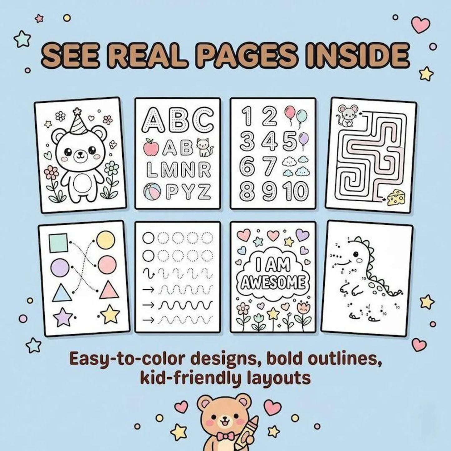 10,000+ Coloring Pages Mega Bundle PLR Kids & Adults