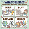 10,000+ Coloring Pages Mega Bundle PLR Kids & Adults