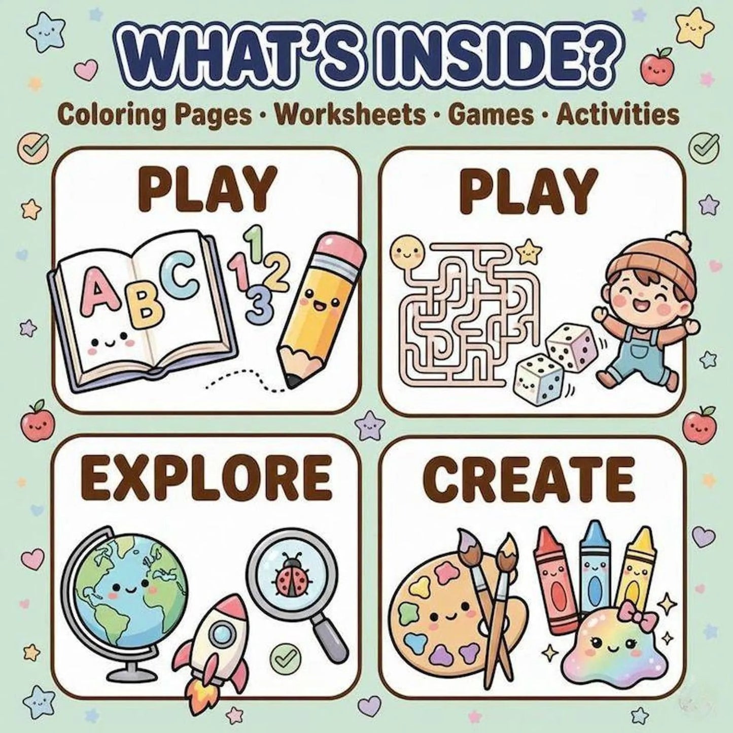 10,000+ Coloring Pages Mega Bundle PLR Kids & Adults