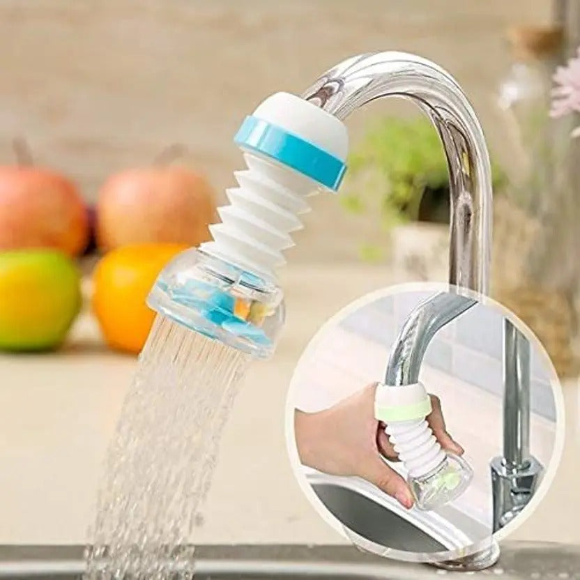 Water Faucet for Kitchen Sink 360 Rotating Water Saving Adjustable Splash Regulator Multicolor