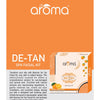 Alaroma De Tan Spa Facial Kit — Tan Removal & Skin Brightening Treatment for All Skin Types (125 gm & 290 gm)