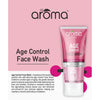 Alaroma Age Control Face Wash 120g — Anti-Aging Cleanser for Youthful & Firm Skin
